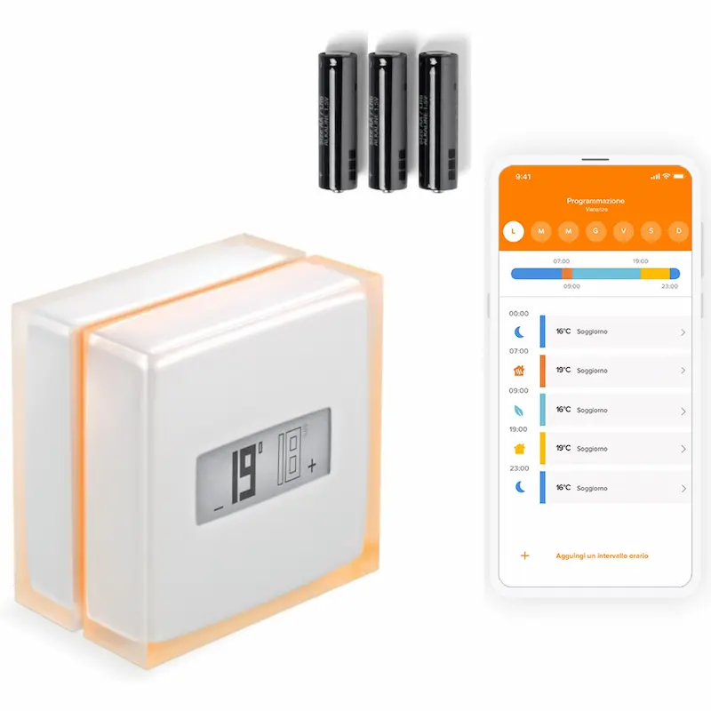 Netatmo Termostato Intelligente Programmabile con App
