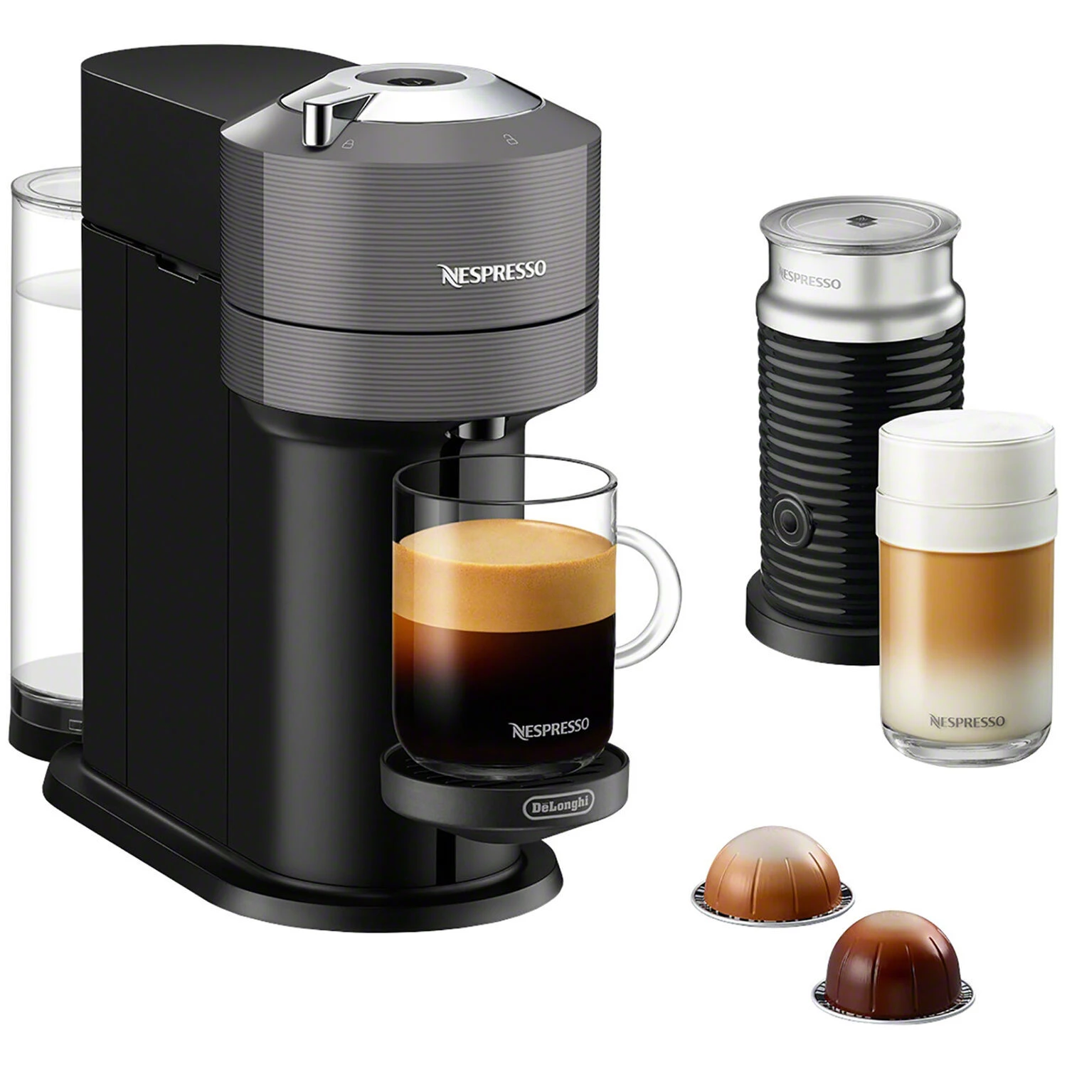 Nespresso Vertuo Next Macchina per Caffè con Aeroccino3